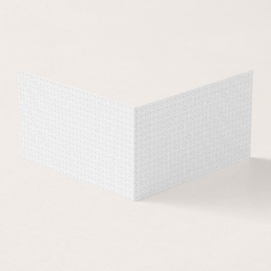 Light Grey Geometric Tile Pattern Visitenkarten (Vorderseite)