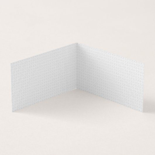 Light Grey Geometric Tile Pattern Visitenkarten (Innenseite)