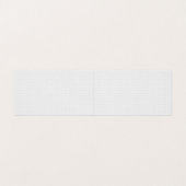 Light Grey Geometric Tile Pattern Visitenkarten (Innenseite Aufgefaltet)