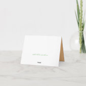 Light-Grußkarte für Sunset Karte (Rückseite)