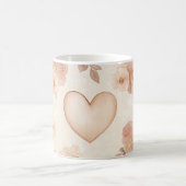 Light Hearts Pattern Valentine Verwandlungstasse (Mittel)