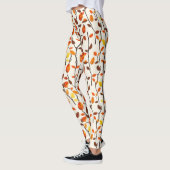 Light Herbstlaubs Pattern Leggings (Links)