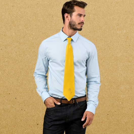  Light  honey  amber   - your monograms Krawatte