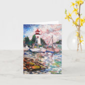 Light House Karte (Gelbe Blume)