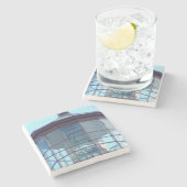 Light House Marble Untersetzer (Seitenansicht)