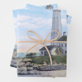 Light House New London CT Geschenkpapier Set (Beispiel)