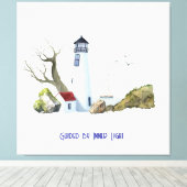Light house painting leinwanddruck (Insitu (Holzboden))