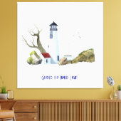 Light house painting leinwanddruck (Insitu (Wohnzimmer))