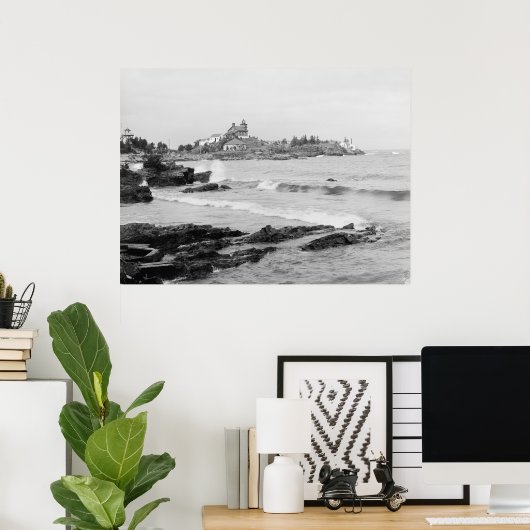 Light House Point Poster (Heimbüro)