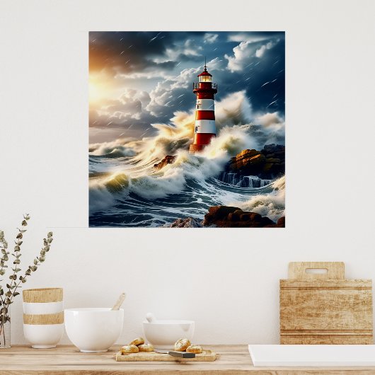 Light House Poster (Küche)
