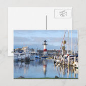 Light House Postkarte (Vorne/Hinten)
