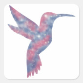 Light Hummingbird Starscape Sticker (Vorderseite)