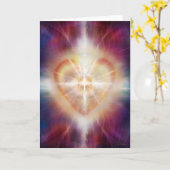 Light in Shadow #45 - "The Light Heart" Karte (Gelbe Blume)