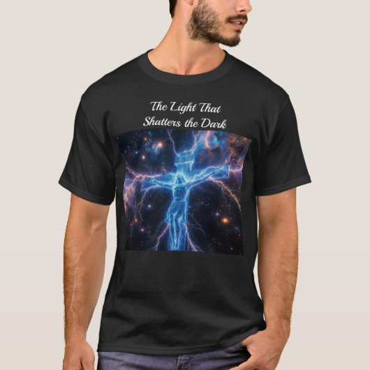 Light in the Darkness - Christian T-shirt (Vorderseite)