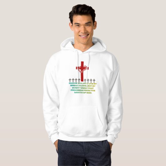 Light in the manger hoodie (Vorne ganz)