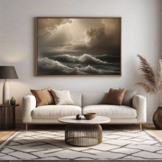 Light in the Storm Leinwanddruck