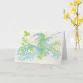 Light is still notecard karte (Gelbe Blume)