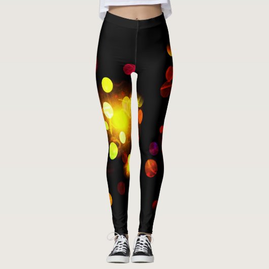 Light It Up Dark Scribble Leggins (Vorderseite)