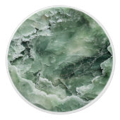 Light Jade Pattern Keramikknauf (Vorderseite)