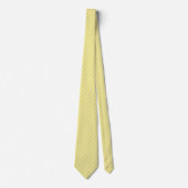 Light Khaki mit Ivory White Pinstripes Krawatte (Vorderseite)