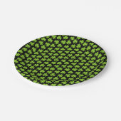 Light Kleeblatt Night Pappteller (Schrägansicht)