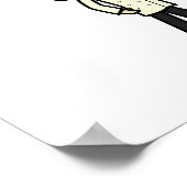 Light Koch Girl Poster (Ecke)