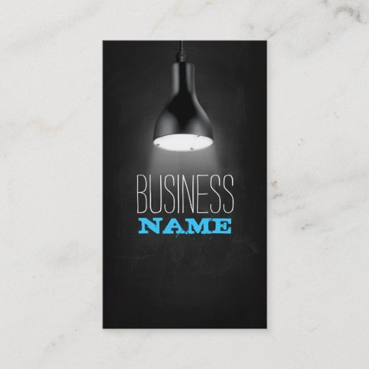 Light/lamp Generic Business card Visitenkarte (Vorderseite)