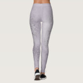 Light Lavendel Art Leggings (Rückseite)