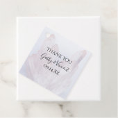 Light Lavender Crystals Wedding Vielen Dank Geschenkanhänger (Beispiel)