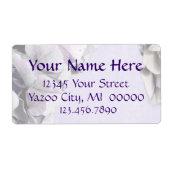 Light Lavender Hydrangea Große Adressmarken (Vorne)