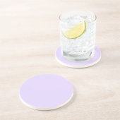 Light Lavender Sandstein Untersetzer (Seite)