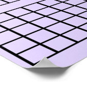 Light Lila 3 Monate Calendar Poster (Ecke)