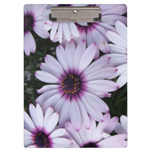 Light Lila Blooms Bouquet Klemmbrett