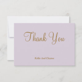 Light Lila Dankeschön Karten