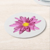 Light Lila Gerbera Paper Untersetzer (Angewinkelt)