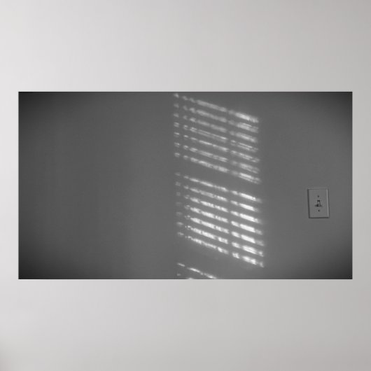 Light & Lines - noir, Poster (Vorne)