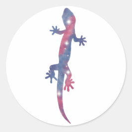 Light Lizard Starscape Sticker