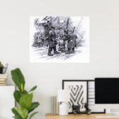 Light M.G. Post Poster (Heimbüro)