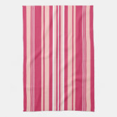 Light Maroon Stripes Geschirrtuch (Vertikal)