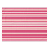 Light Maroon Stripes Tischdecke (Vorderseite (Horizontal))
