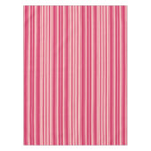 Light Maroon Stripes Tischdecke (Vorderseite)