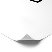 Light Meal Funny Electric Bulb Pun Poster (Ecke)