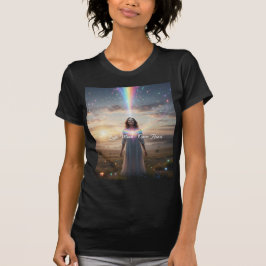 Light Mind Open Heart — Göttliche Weibliche Erweck T-Shirt