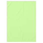 Light Mint Green Solid Color Tischdecke (Vorderseite)