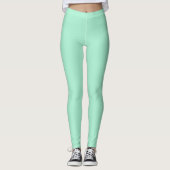 Light Minze Green Leggings (Vorderseite)