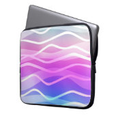 Light Multicolor, Rainbow Layout mit flachen Linie Laptopschutzhülle (Vorderseite Links)
