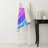 Light Multicolor, Rainbow Layout mit flachen Linie Sherpadecke (Beispiel)