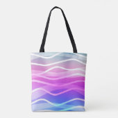 Light Multicolor, Rainbow Layout mit flachen Linie Tasche (Rückseite)