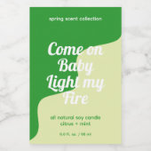 Light My Fire Modern Product Label Lebensmitteletikett (Einzelnes Label)