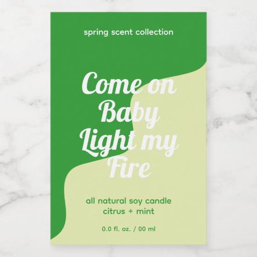 Light My Fire Modern Product Label Lebensmitteletikett (Einzelnes Label)